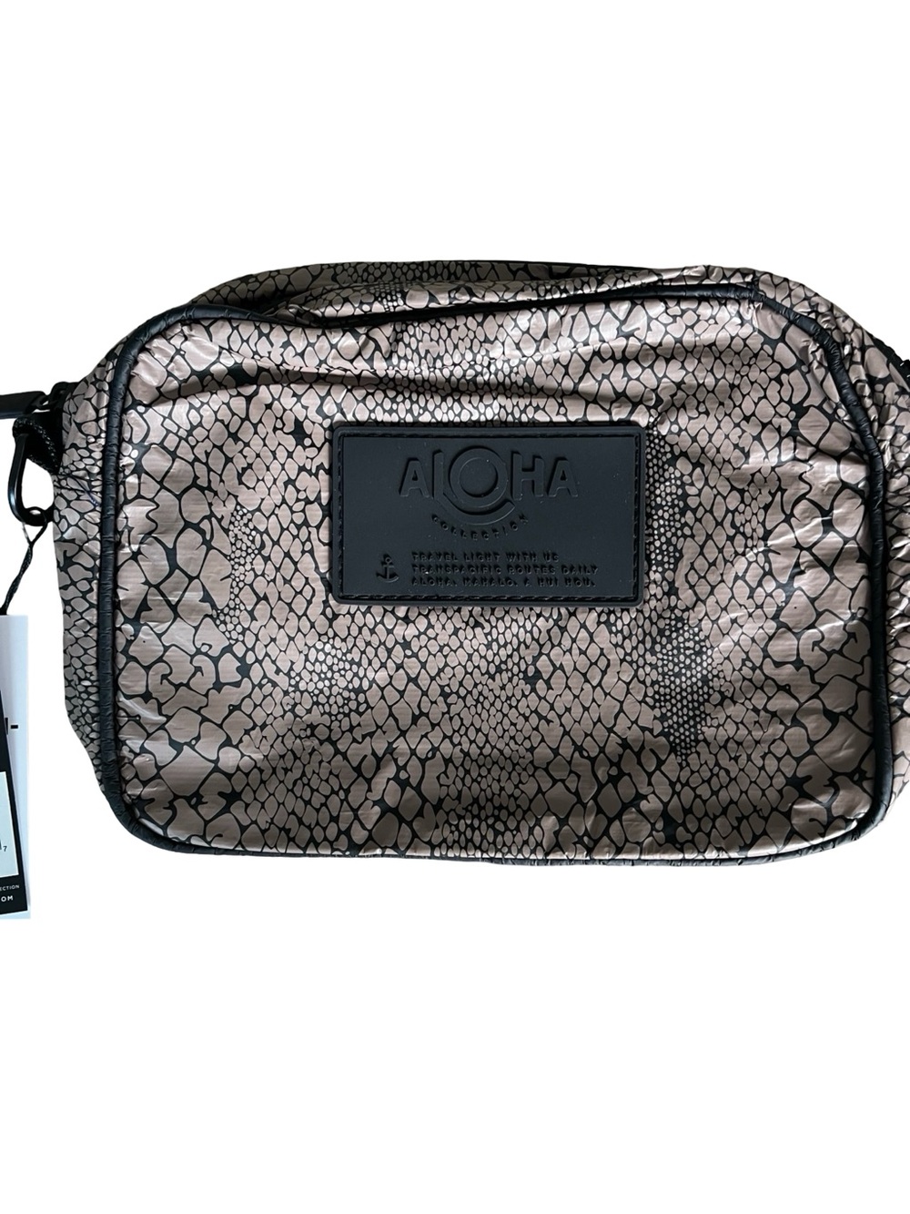 Python Le Tour Espresso/Black ALOHA Collection NWT MRSP $52